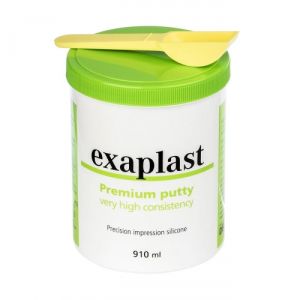 EXAPLAST PUTTY слепочная масса С-силиконовая (база), 910 мл, Detax (Германия)