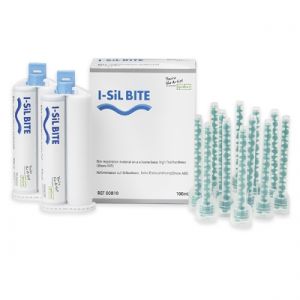 I-sil bite регистрация прикуса (50 мл х2 картриджа, 12 смесительных наконечников)