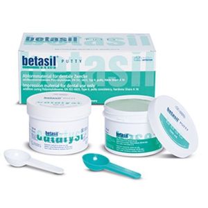 Betasil Putty А70-базовый слой. А-силиконовая слепочная масса, 300мл+300мл, Mueller-Omicron