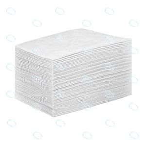 Простыня нестерильная, спанбонд 25г/м2, 80смх70см. цв. белый (20шт.) НОВИСЕТ