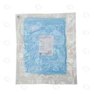 Халат нестерильный, хирургический Лайт тип-2 р.52-54, спанбонд пл.42 г/м2, рукав на манжете (10шт.) НОВИСЕТ