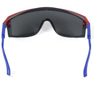 Очки "О37 Universal Titan" (PL) Черные полупрозрачные РОСОМЗ (Россия)