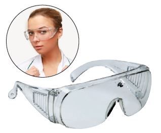 Очки защитные прозрачные Monoart Light, EURONDA