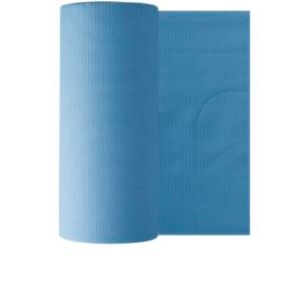 Салфетки в рулоне 80 шт. ГОЛУБЫЕ на завязках, Euronda, Италия