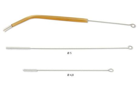 Ершики (6 шт.) для очистки хирургических канюль Ø4,8; дл.16 см.Chiru-Cleaner, HAGER WERKEN