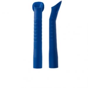 Наконечники для пылесосов многоразовые, синие ЕМ19 L-11,4см, d16мм, 10шт. (Евронда)