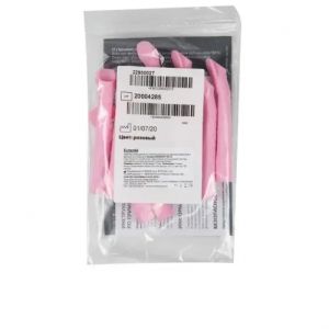 Наконечники для пылесосов многоразовые, розовые ЕМ19 L-11,4см, d16мм, 10шт. (Евронда)