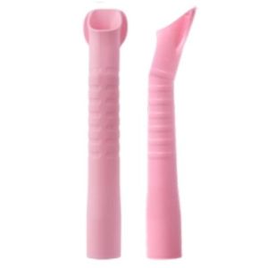 Наконечники для пылесосов многоразовые, розовые ЕМ19 L-11,4см, d16мм, 10шт. (Евронда)