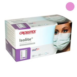 Маски 50 шт. Isolite CROSSTEX, РОЗОВЫЕ