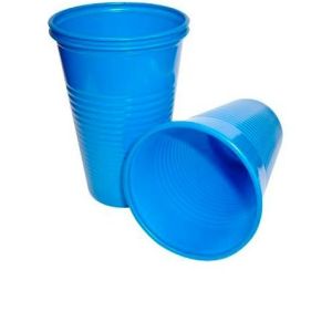 Стаканы одноразовые, синие 100 шт
