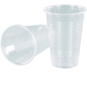Стаканы одноразовые, прозрачные 200 шт