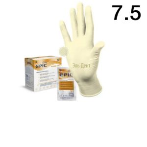 Перчатки EPIC стерильные хирургические M (7.5), 1пара