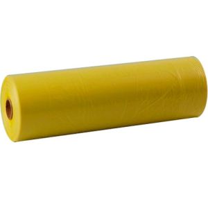 Фартуки для пациентов ЛИМОННЫЕ *КРИСТИДЕНТ* 56х76см полиэтиленовые в рулоне (200 шт.)