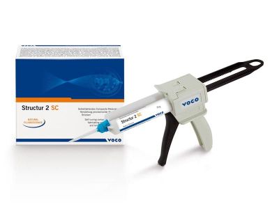 Structur 2 SC цвет A1 (50мл (76г)+10 смес.) Структур, VOCO