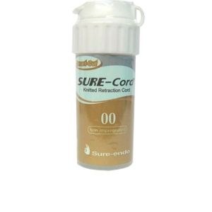 Нить ретракционная из микрофибры Sure Cord №00, 254 см.