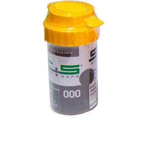 Нить ретракционная №000 CLEAN+SAFE с пропиткой AL, вязаная, хлопок