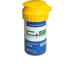 Нить ретракционная №0000 CLEAN+SAFE с пропиткой AL, вязаная, хлопок