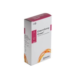 CharmTemp Crown цв.B (отбеленный) 50мл (76г, 10 насадок 1:1)-самоотверждаемый материал для временных коронок и мостов, DentKist