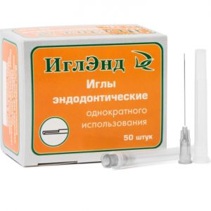 Иглы эндодонтические 0,4*35 50 шт. (Россия)