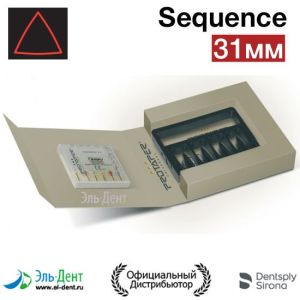 ProTaper Sequence 31мм S1/S2/F1 (6 шт.) - набор