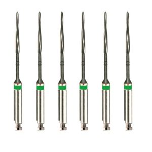 Penetration drill №210 (6 шт.), 1 полоса, зеленый, Maillefer