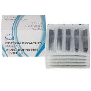 Иглы корневые граненные № 1 (500шт.)