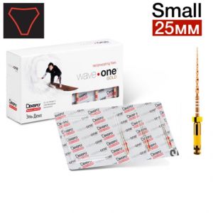 WaveOne Gold Small 25мм (3 шт.) - реципрокный инструмент эндодонтический в блистерах