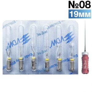 C-Pilot Files (CC+) №08 L19мм (6шт), (Ц-Пилот Файлы), VDW