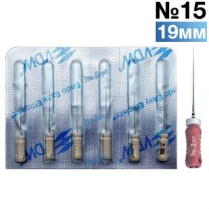 C-Pilot Files (CC+) №15 L19мм (6шт), (Ц-Пилот Файлы), VDW