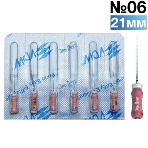 C-Pilot Files (CC+) №06 L21мм (6шт), (Ц-Пилот Файлы), VDW