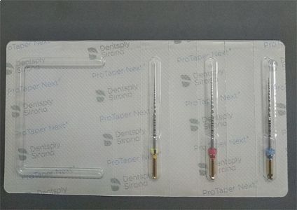 ProTaper Next ассорти X1-X3 31 мм (3 шт.)-инструмент эндодонтический, Maillefer