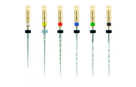 Набор файлов REVO-S Assortiment: L29 мм, (6 шт.). SC1-SC2-SU-AS30-AS35-AS40,L29 20143112 (NiTi). Micro-Mega