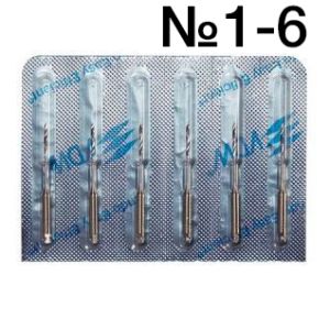 Peeso reamers №1-6-развертка корневая Antaeos, длина 19 мм, VDW