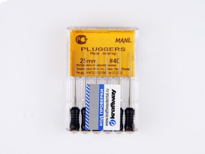 Pluggers Mani №40 (25 мм) упаковка 6 шт.