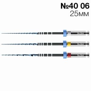 VDW.ROTATE 40.06, L 25 - эндодонтич. инструмент для обработки корневого канала, блистер 4шт.