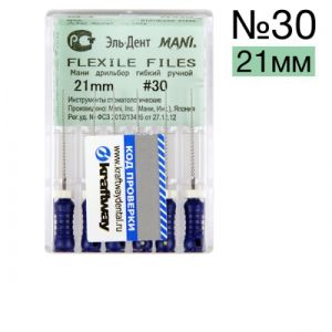 Flexile Files Мани №30 (21мм) УПАКОВКА 6 ШТ.