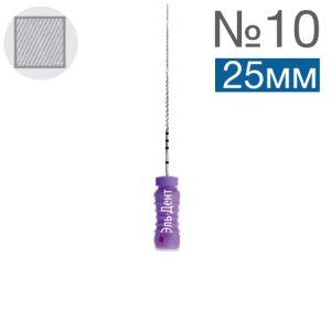 K-Files №10 25мм. (6шт) ручные /Геософт