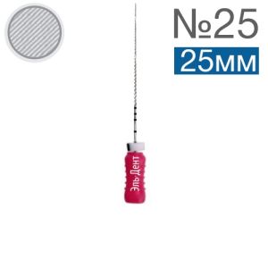 H-Files №25 25мм. (6шт) ручные /Геософт