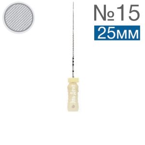 H-Files №15 25мм. (6шт) ручные /Геософт