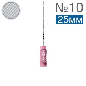 H-Files №10 25мм. (6шт) ручные /Геософт