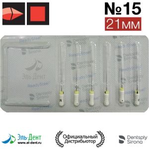 C+ File №15, 21мм (уп.6) каналорасширитель ручной, Maillefer