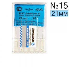 Reamers Mani №15 (21 мм) упаковка 6 шт.