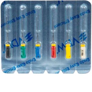 Spreaders Finger стерильные, 015-040, 25мм, ручные инструменты для бработки и пломбирования корневого канала, VDW