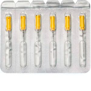 Spreaders Finger стерильные, 20, 25мм, ручные инструменты для бработки и пломбирования корневого канала, VDW