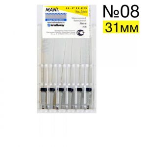 H-Files №08 (31мм), 6шт MANI