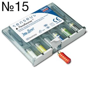 Flexoreamer SENSEUS №15 (6шт)-очень гибкий инструмент с силик. ручкой