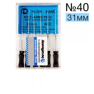 Reamers Mani №40 (31 мм) упаковка 6 шт.