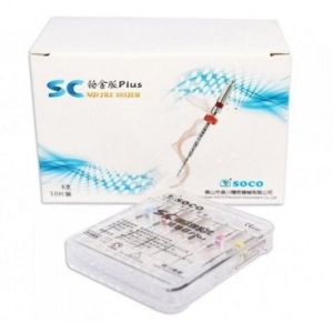 Файлы машинные с памятью формы SC PLUS 12/17, 19мм. (6шт.) SOCO