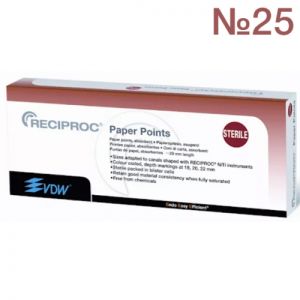 Абсорберы Reciproc №25, 144шт., VDW