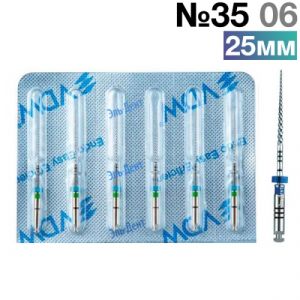 FlexMaster Тейпер NiTi №35 06 L25, VDW